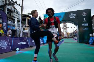 BIB: 100
                            <button type="button" onclick="openModal(21897116)" class="btn btn-primary btn-sm float-right btn-popup" data-toggle="modal" data-target=".modal-high-quality">
                        <i class="fas fa-shopping-cart"></i> Add to Cart
                    </button>
                                            <button type="button" onclick="isThisMe(21897116, true)" class="btn btn-success btn-sm float-right btn-popup btn-isme hidden" data-toggle="tooltip" data-placement="bottom" title="นี่คือรูปของคุณใช่ไหม คลิกที่นี่เพื่อเอาเข้าอัลบั้ม">
                        <i class="fas fa-plus"></i> Add to album
                    </button>
                    <button type="button" onclick="isThisMe(21897116, false)" class="btn btn-warning btn-sm float-right btn-popup btn-isnotme hidden">
                        <i class="fas fa-ban"></i> Remove from album
                    </button>